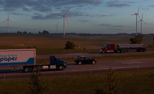 Авторы American Truck Simulator показали первые скриншоты нового дополнения. SCS Software отправляется в штат Айова