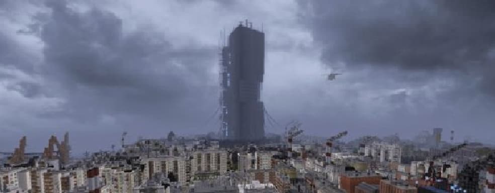 Игроки потратили пять лет на воссоздание мира Half-Life 2 в Minecraft