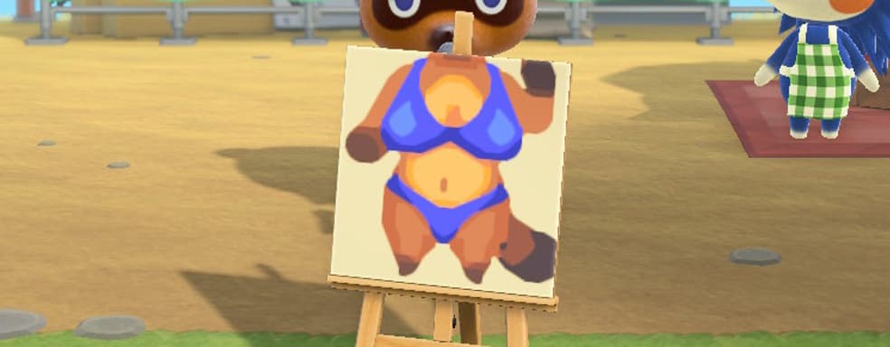 Хентай, члены, шапки в виде женских грудей, 2В из Nier Automata и другие примеры народного творчества в Animal Crossing: New Horizons