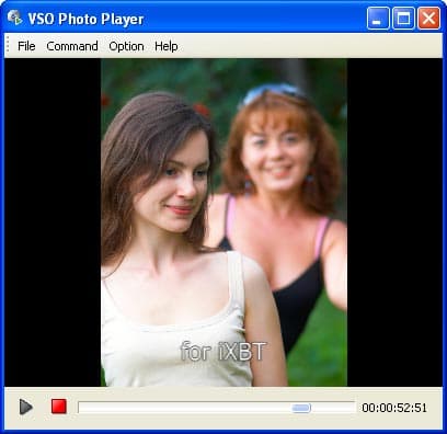 Предварительный просмотр слайд-шоу в VSO PhotoDVD