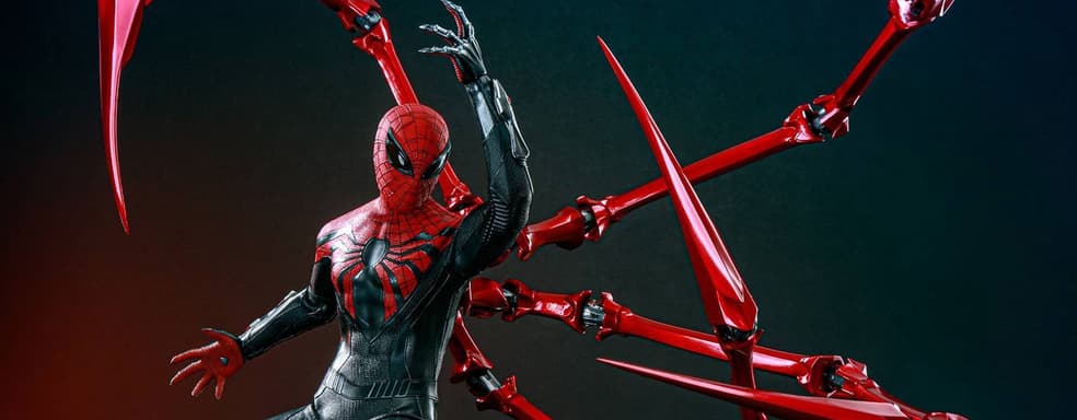 Вышла фигурка Питера Паркера в продвинутом костюме Человека-паука из Marvel’s Spider-Man 2