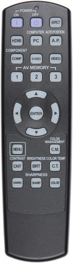 Проекторы Mitsubishi HC4000, HC3900 и HC3200, пульт ДУ Проекторы Mitsubishi HC4000, HC3900 и HC3200, пульт ДУ