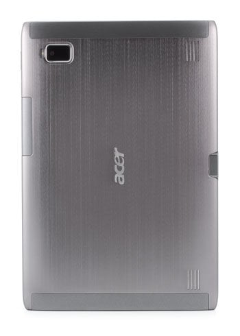 Вид тыловой части планшета Acer Iconia Tab A500
