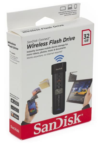Упаковка SanDisk Connect Упаковка SanDisk Connect