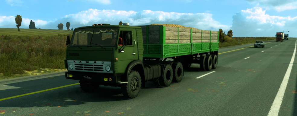 Вышло обновление мода Euro Truck Simulator 2 с городами России и Беларуси. RusMap адапатировали под версию 1.54