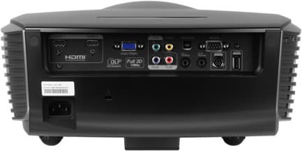 Проектор Optoma HD91, задняя поверхность Проектор Optoma HD91, задняя поверхность