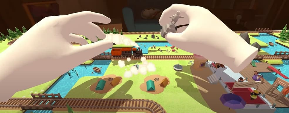 Создатели Superhot представили игру об игрушечных поездах Toy Trains