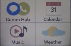 Снимок экрана Qualcomm Toq
