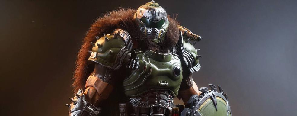 «Рви и кромсай!»: McFarlane Toys открыла предзаказ на фигурку Палача Рока из DOOM: The Dark Ages