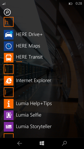 Предварительный обзор Windows 10 Mobile. Скриншоты. Карты