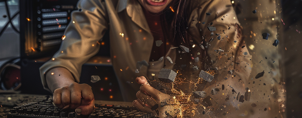 Жена вышвырнула игровой компьютер мужа в окно после предложения о разводе