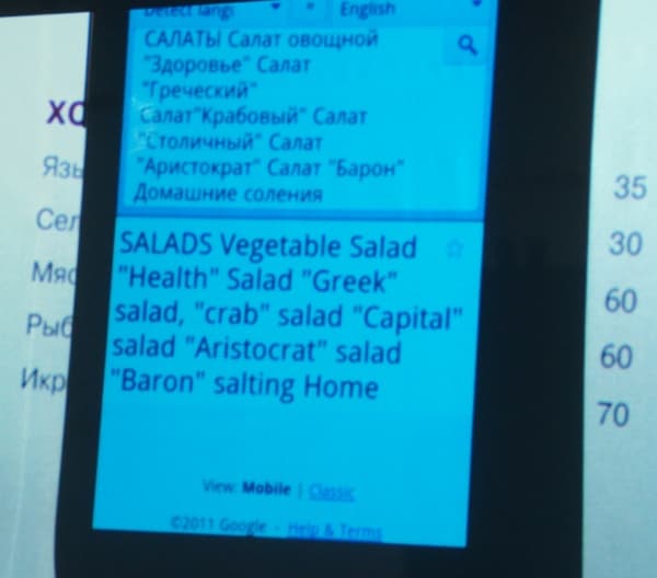 Переводчик Google Google Mobile Day, Переводчик Google