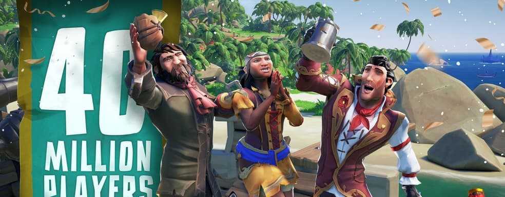 В Sea of Thieves зарегистрировано более 40 миллионов игроков