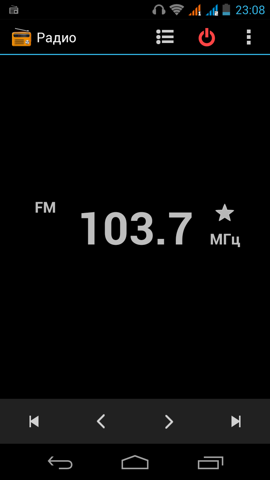 Обзор Fly IQ444 Diamond 2. Скриншоты. FM-радиоприемник