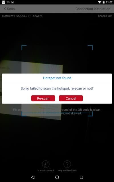 DLP-проектор Doogee Smart Cube P1, меню