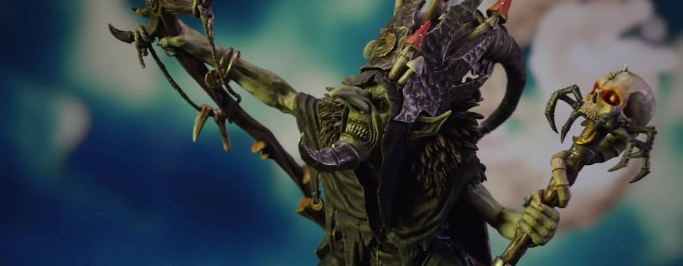 Злая Луна шепчет ему: Weta Workshop выпустит статую Скрагротта из Warhammer Age of Sigmar