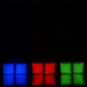 ЖК-телевизор Sony KD-55XD9305, Микрофотографии матрицы