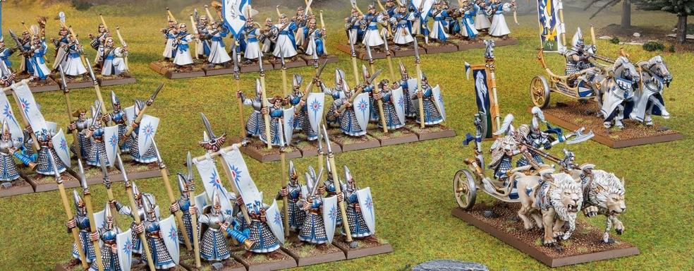 Создатели Warhammer The Old World показали миниатюры высших эльфов