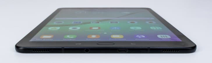 Samsung Galaxy Tab S3. Вид на разъемы