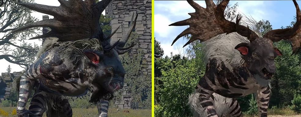 Video: Monster comparison from The Witcher: Monster Slayer and The Witcher 3: Wild Hunt