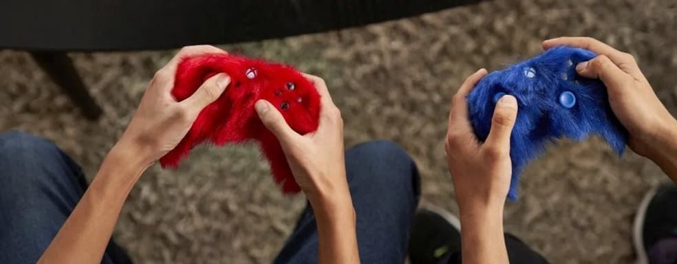 Microsoft представила мохнатые контроллеры для Xbox