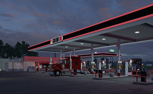 Остановки грузовиков в American Truck Simulator: новые скриншоты дополнения с Миссури