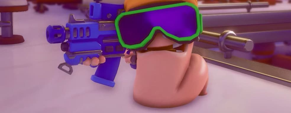 Королевская битва червячков — анонсирована Worms Rumble