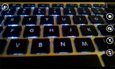 Обзор Nokia Lumia 625. Скриншоты. Программа управления камерой