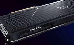 Intel впервые показала видеокарту Arc. Её выставили в качестве экспоната