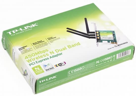 Упаковка адаптера TP-Link TL-WDN4800 Упаковка адаптера TP-Link TL-WDN4800