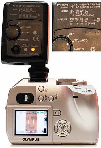 Olympus Camedia C-5000 Zoom Flash FL-20