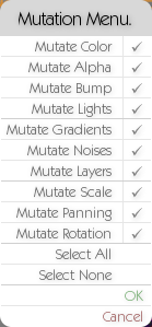 Настройка изменения текстур в Backdrop Designer