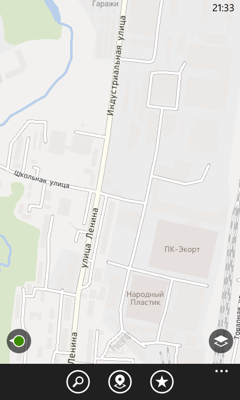 Обзор Nokia Lumia 520. Скриншоты. Here Drive