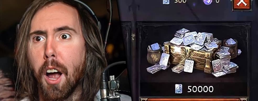 Стример Asmongold высмеял Diablo Immortal за брутальные микротранзакции