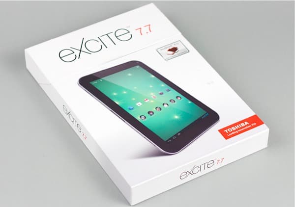Коробка Toshiba Excite 7.7