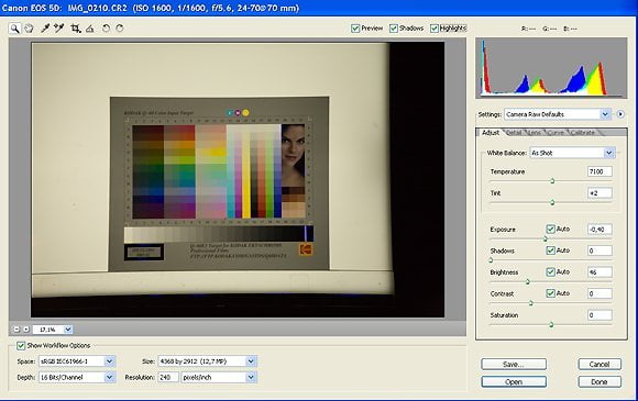 Adobe Camera RAW