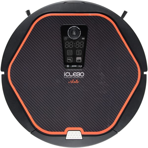 Робот-пылесос iClebo Arte, вид сверху Робот-пылесос iClebo Arte, вид сверху