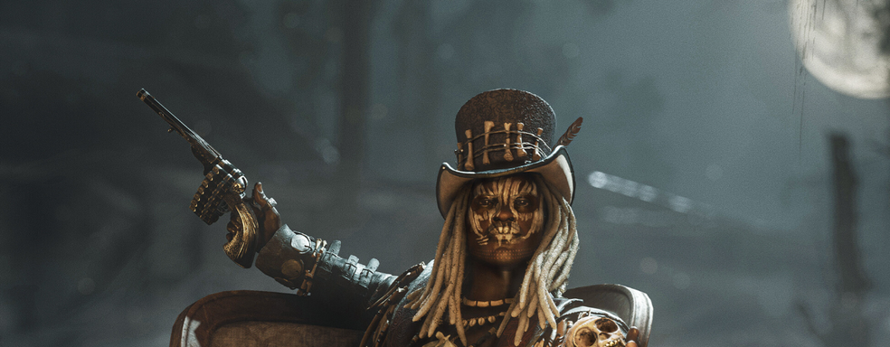 В Hunt Showdown 1896 появится новый охотник-вудуист Джеремайя Скраггс. Crytek показала оружие из DLC-набора