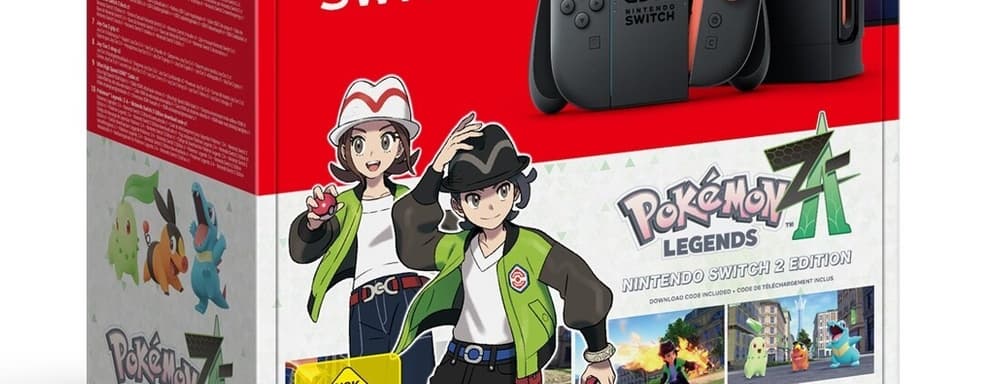 Анонсирована новая версия Switch 2 в стиле Pokémon. Старт продаж в октябре