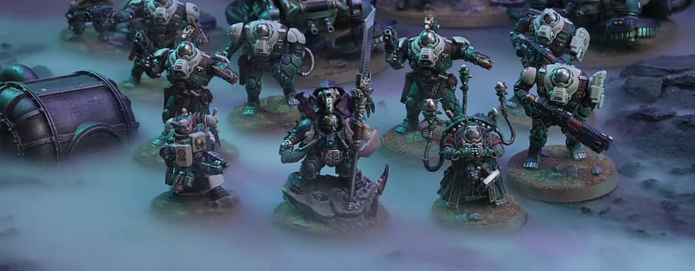 Кины на подходе: авторы Warhammer 40,000 показали новые миниатюры бойцов из Лиг Вотанна
