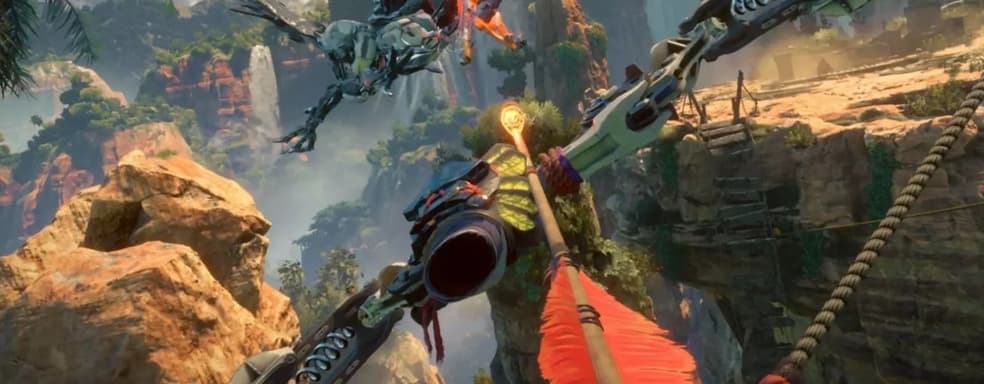 Sony показала Horizon: Call of the Mountain для PS VR2