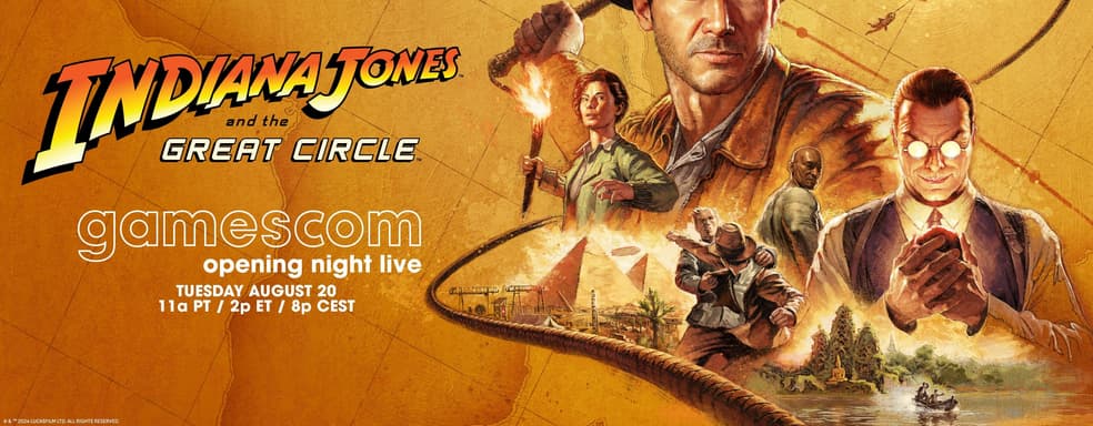Indiana Jones покажут на Gamescom 2024