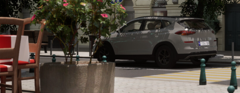 Weather and open world in the Russian car simulator: new screenshots of City Car Driving 2.0