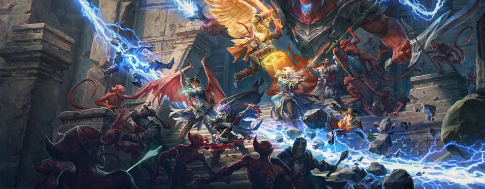 The Battle for the Huge Drezen Fortress in the New Pathfinder: Wrath of the Righteous Developer Diary