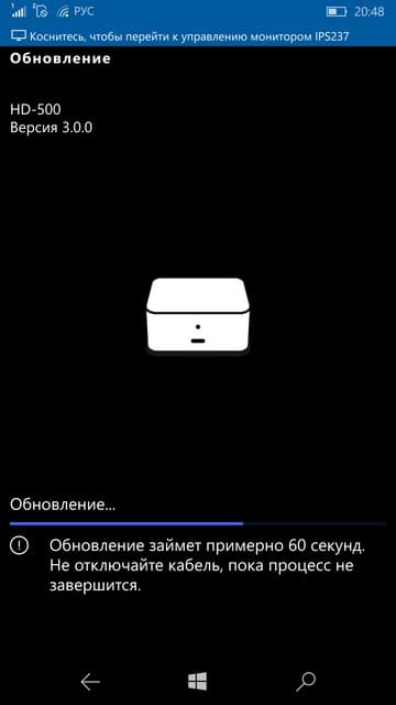 Continuum в Windows 10 Mobile