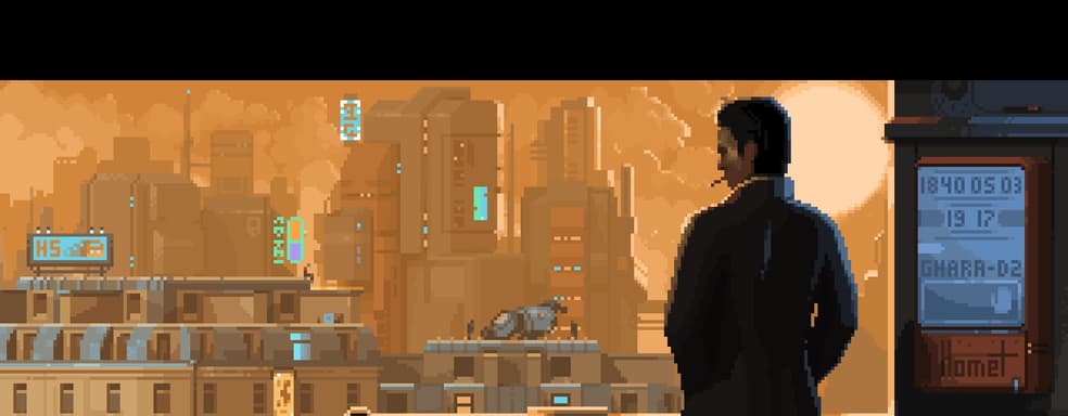 В Steam вышла Lacuna. Это фантастический нуарный детектив