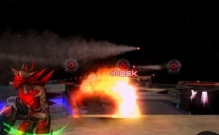 Quake Arena Arcade - распрыг в стену