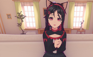 Anime girl Mita from MiSide turned into an animated cursor for PC