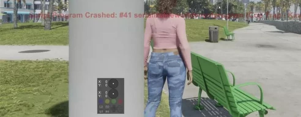 Утечки по GTA 6?! В сети появились кадры из предполагаемой ранней версии будущей Grand Theft Auto