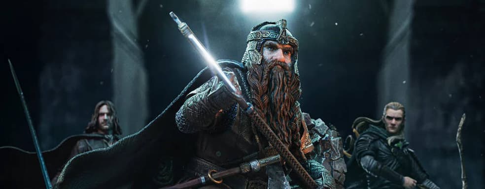«Клянусь своей бородой!»: Iron Studios открыла предзаказ на статую Гимли из кинотрилогии «Властелин колец»